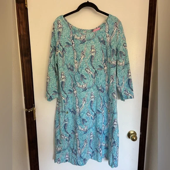 Lilly Pulitzer Charlene Mermaid Dress - Picture 1 of 7